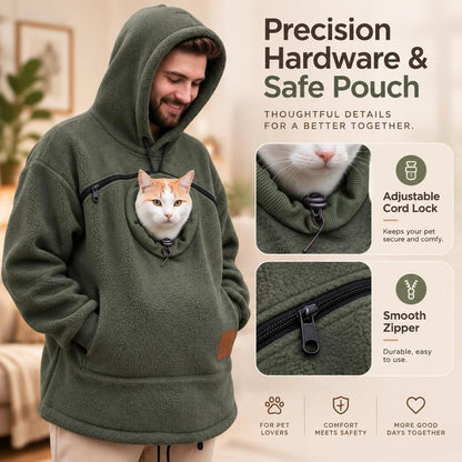 Krebba™ CozyPaws Pet Pouch Hoodie