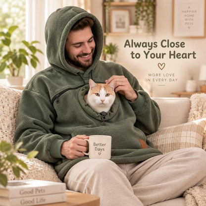 Krebba™ CozyPaws Pet Pouch Hoodie