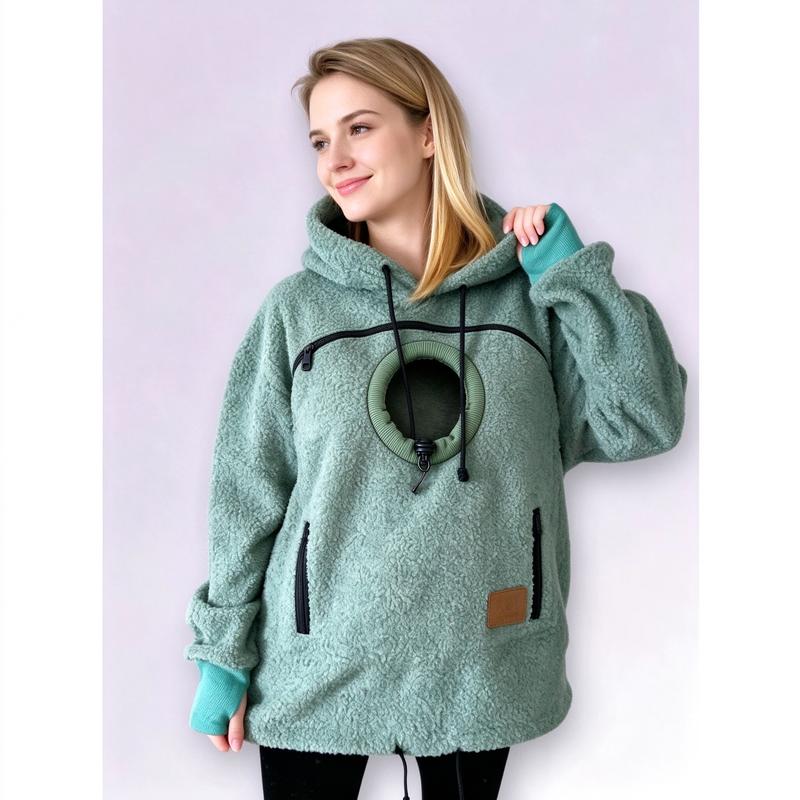 Krebba™ CozyPaws Pet Pouch Hoodie