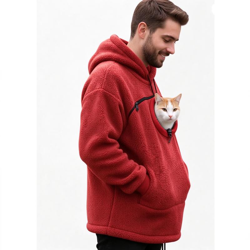 Krebba™ CozyPaws Pet Pouch Hoodie